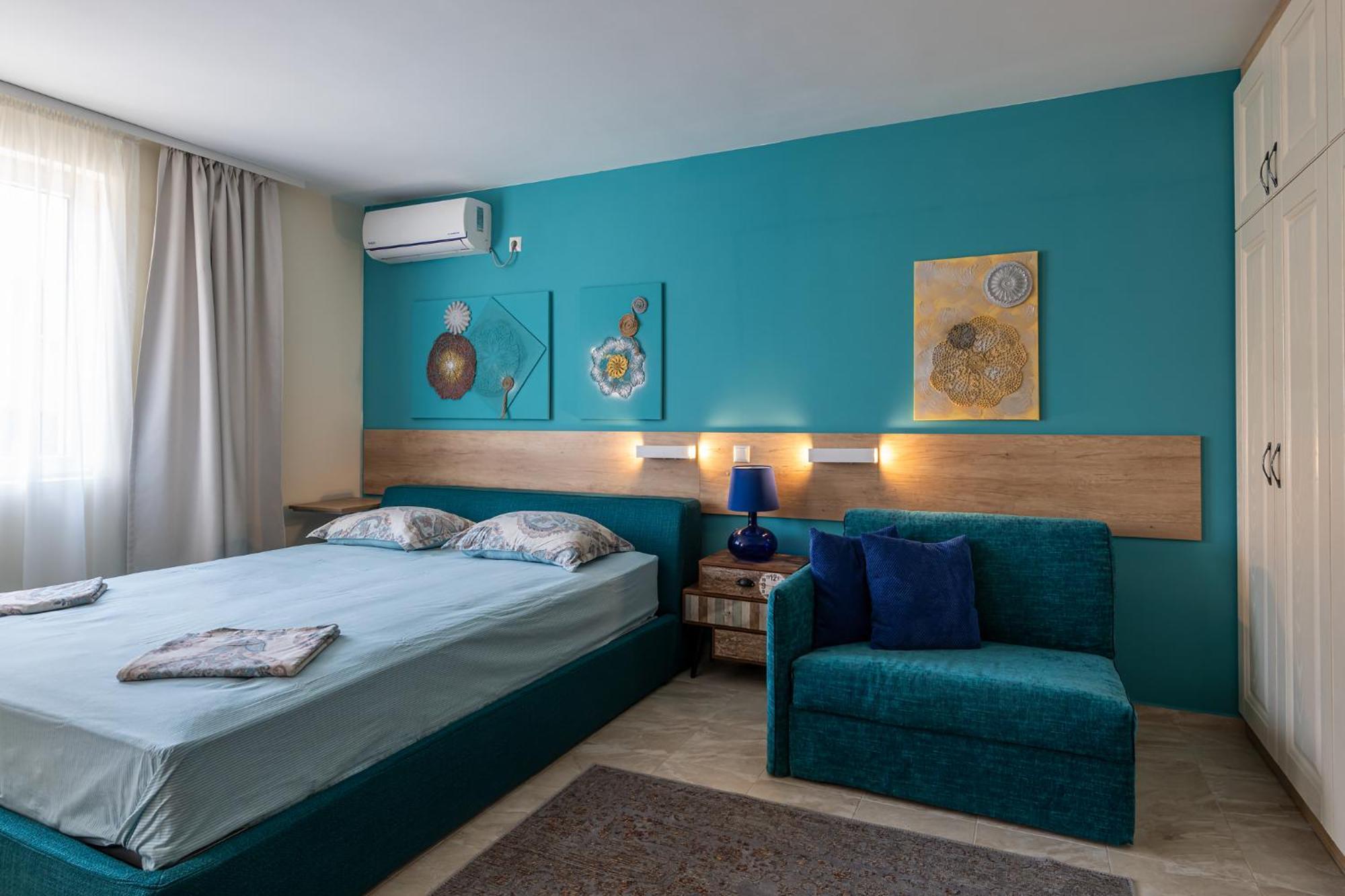 Turquoise Lejlighed Pomorie Eksteriør billede